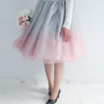 Gray&Pink Ombre Tutu Skirt - Custom made tutu skirt